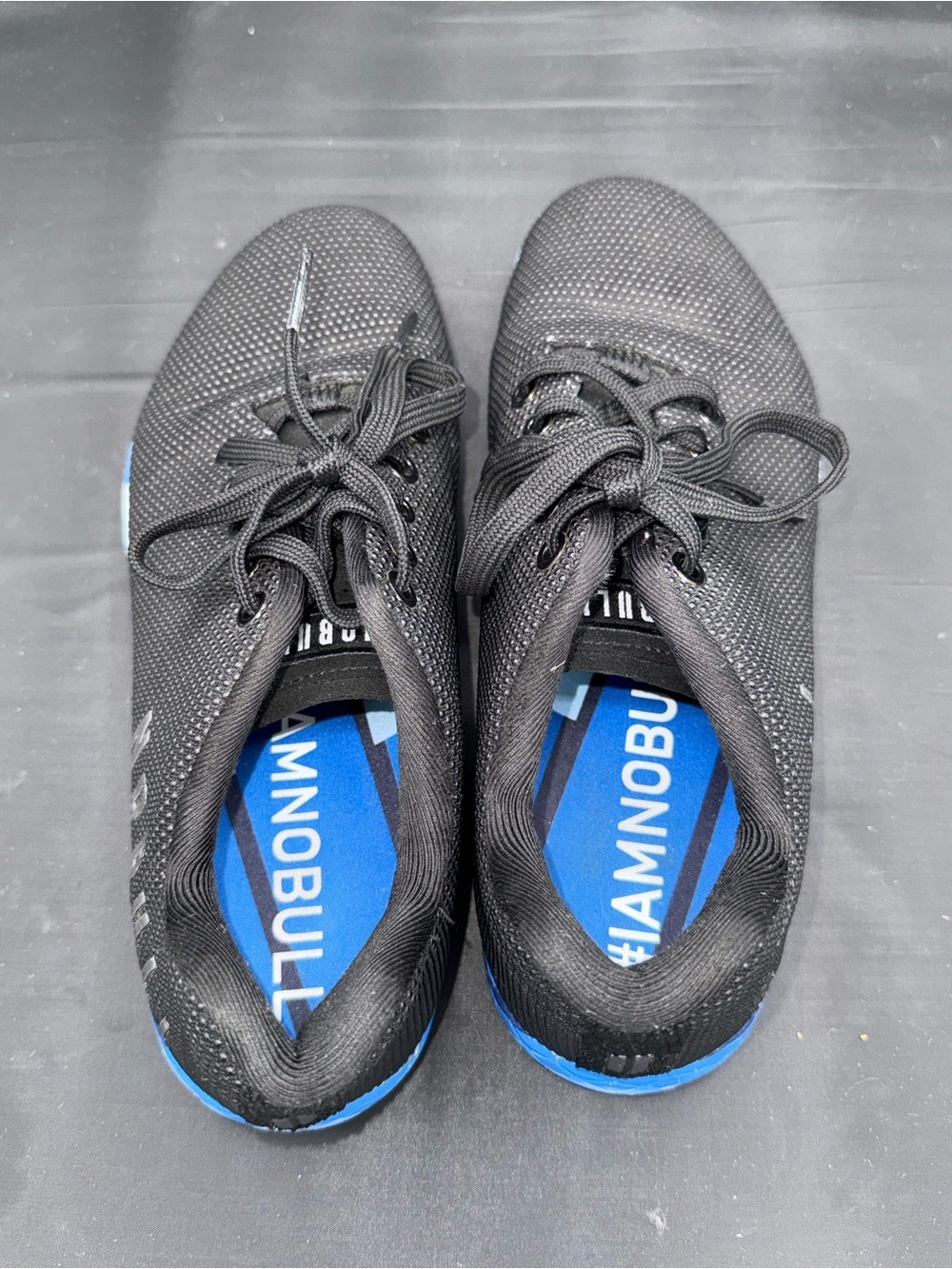 NOBULL Trainer Black Blue CrossFit Gym Training Shoes Athleisure Women’s 9.5 - Picture 6 of 8